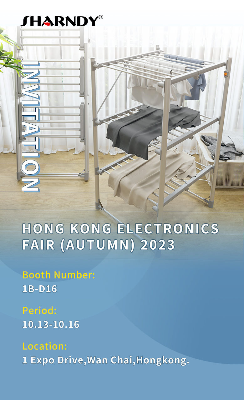 We Sincerely Invite You to Visit Us! Sharndy Will Be Attend at The 134rd Canton Fair And Hong Kong Eletronics Fair（AUTUMN）2023
